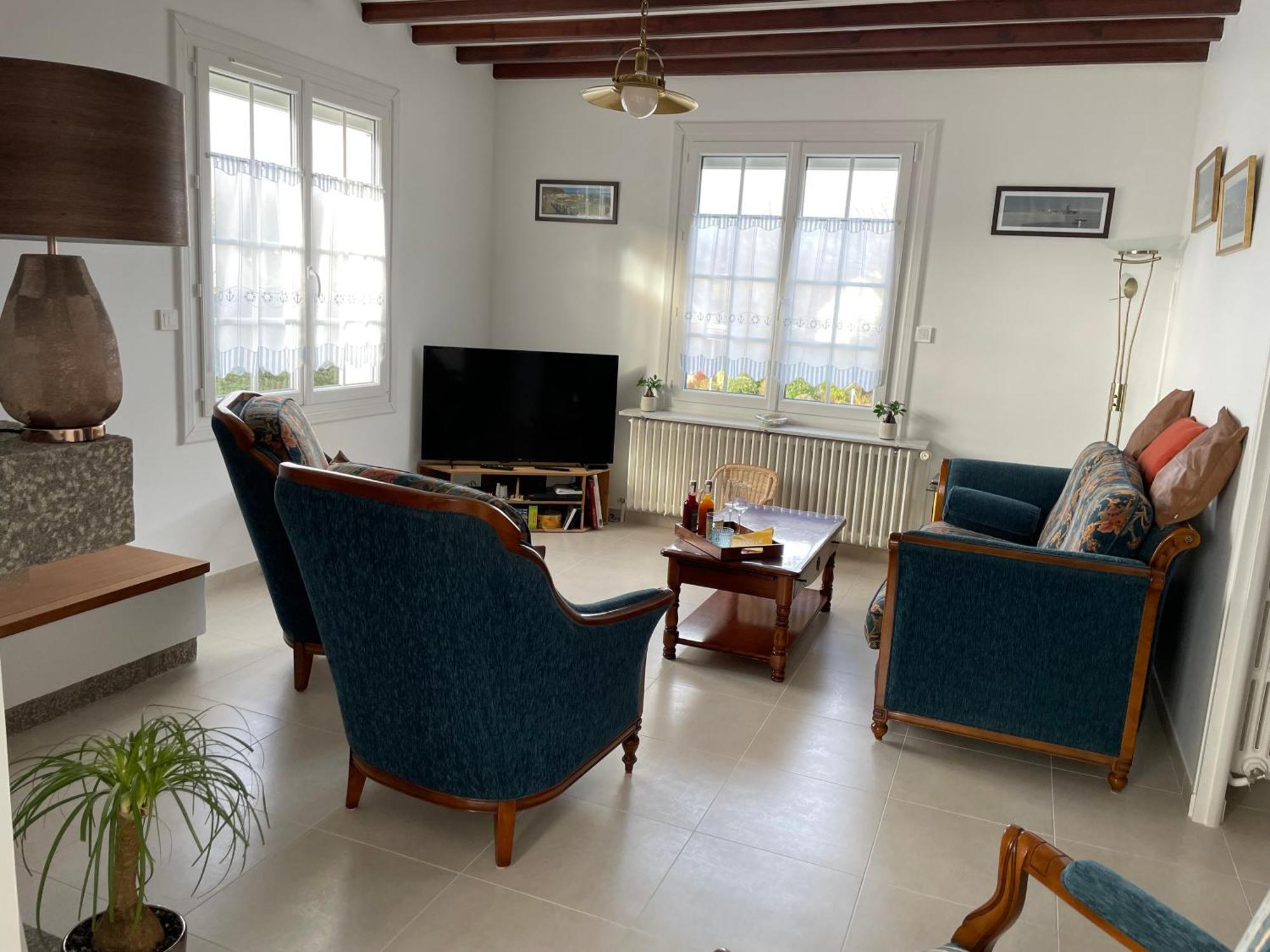 "La Revillaise" Proche Mer, Grand Jardin Clos, 2 A 5 Personnes-Adultes-Enfants- Réville Buitenkant foto