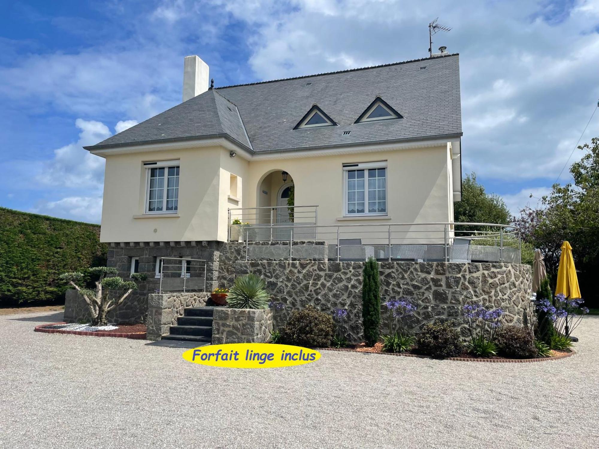"La Revillaise" Proche Mer, Grand Jardin Clos, 2 A 5 Personnes-Adultes-Enfants- Réville Buitenkant foto